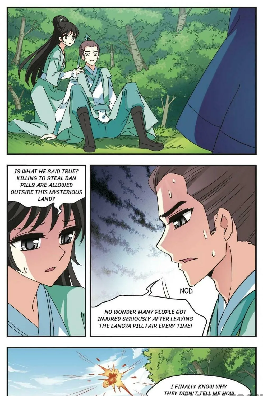 Read Feng Qi Cang Lan (Colored) chapter 205 image 12 on Lezhin
