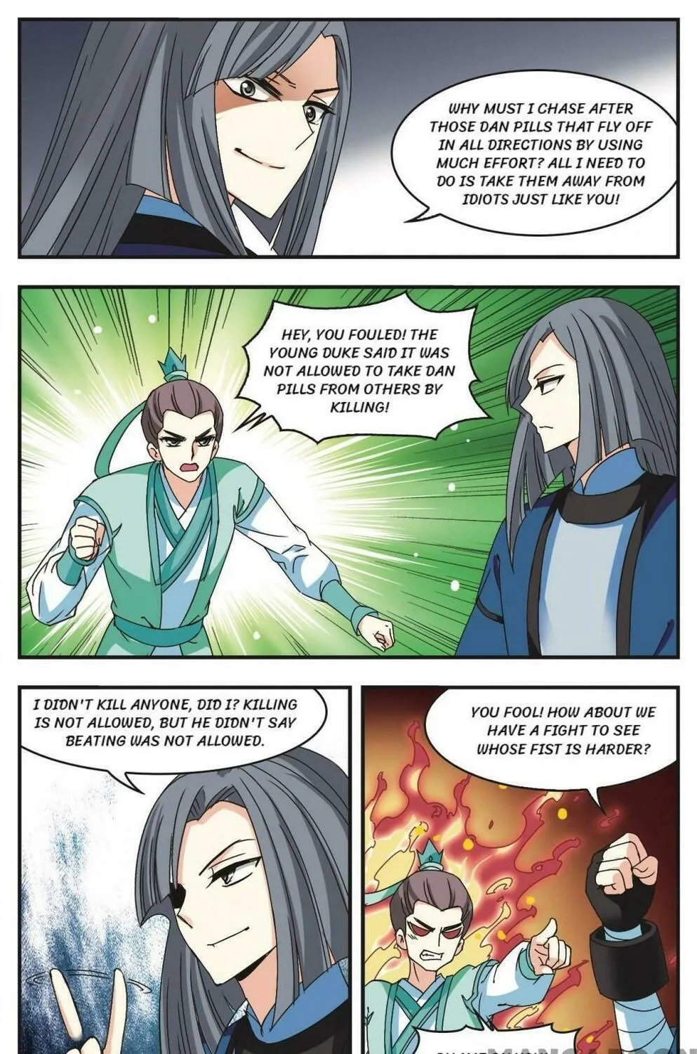 Read Feng Qi Cang Lan (Colored) chapter 205 image 8 on Lezhin