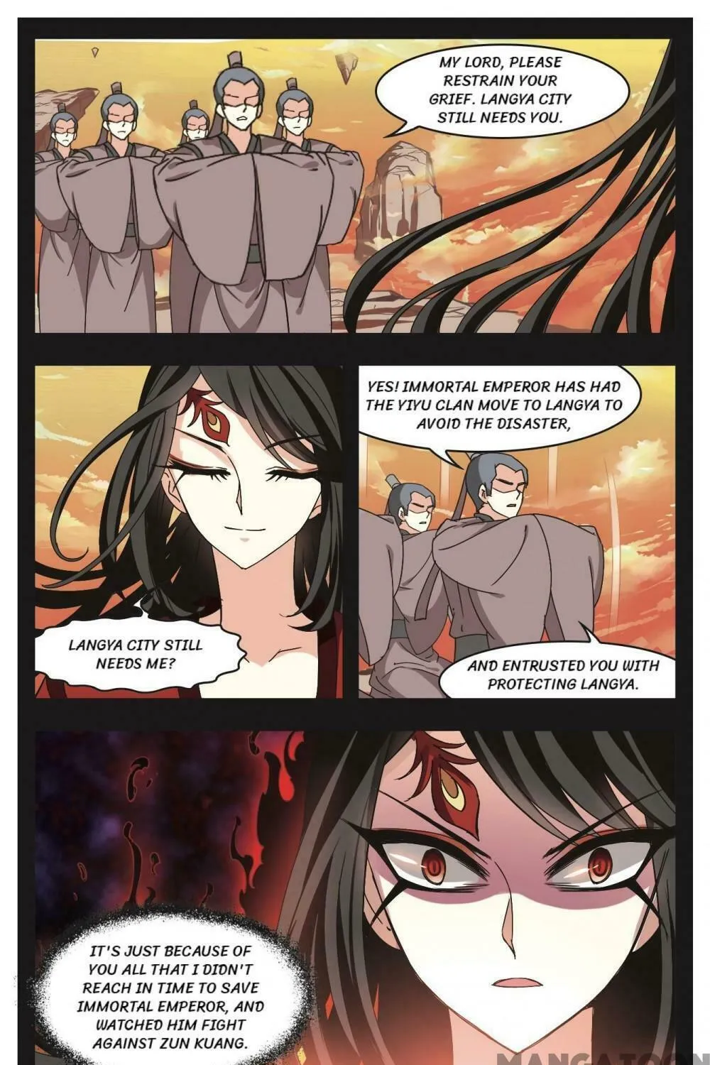Read Feng Qi Cang Lan (Colored) chapter 210 image 8 on Lezhin
