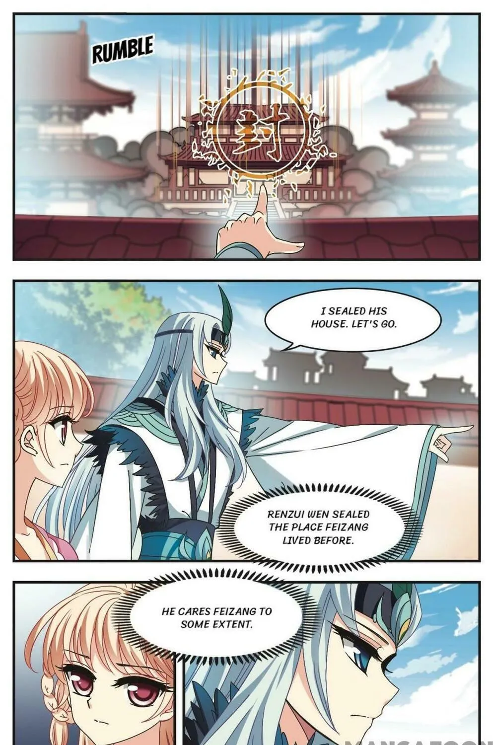 Read Feng Qi Cang Lan (Colored) chapter 215 image 3 on Lezhin