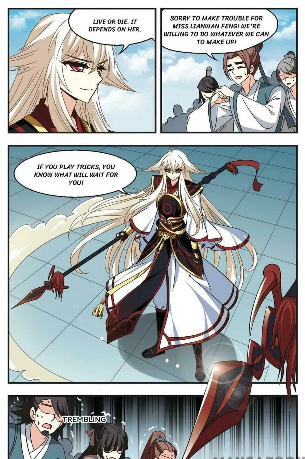 Read Feng Qi Cang Lan (Colored) chapter 220 image 9 on Lezhin