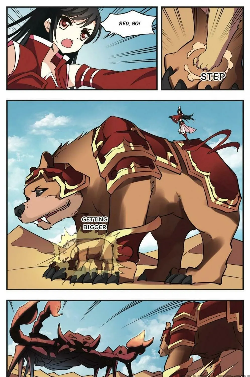 Read Feng Qi Cang Lan (Colored) chapter 229 image 8 on Lezhin