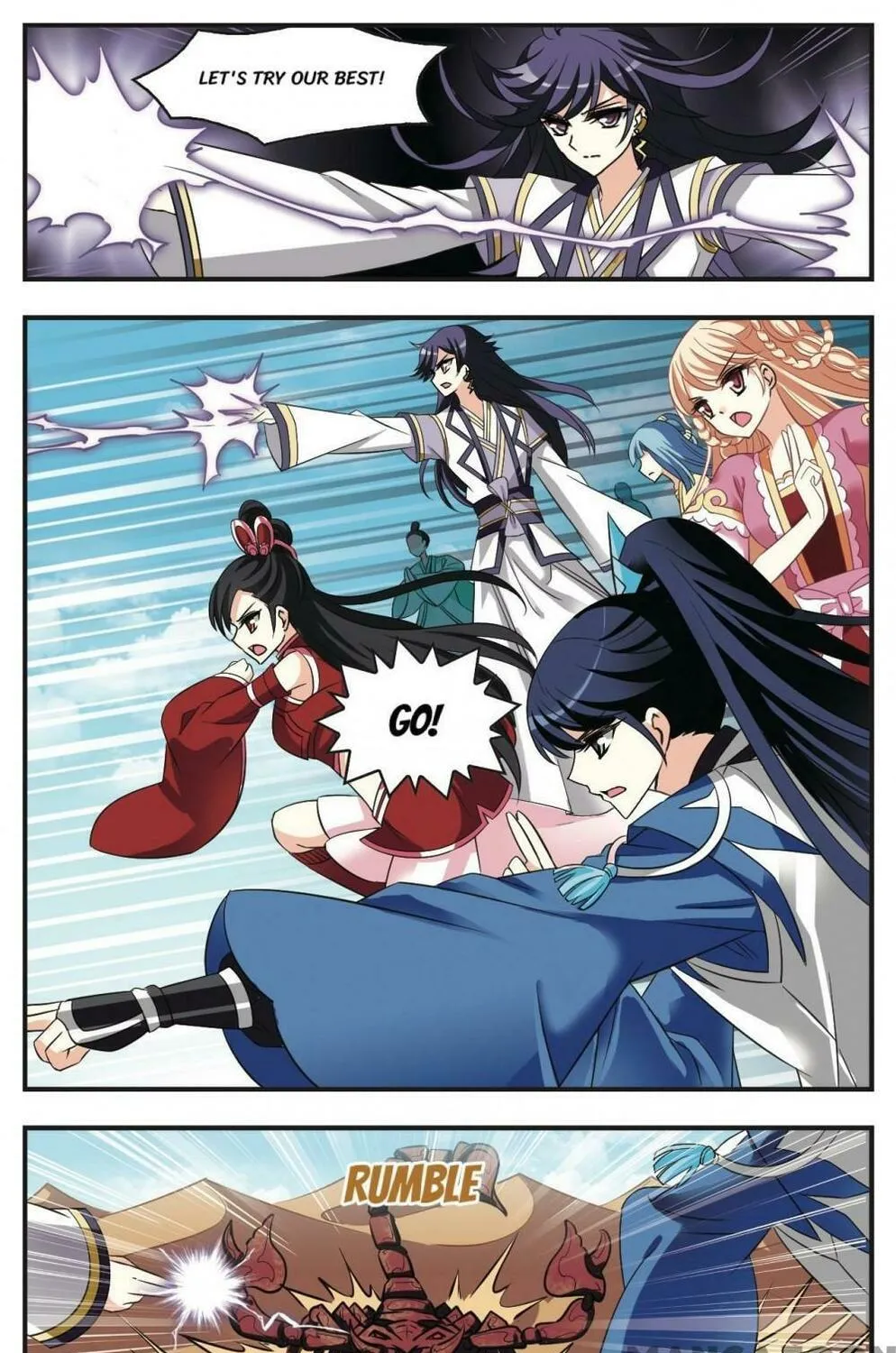 Read Feng Qi Cang Lan (Colored) chapter 231 image 8 on Lezhin