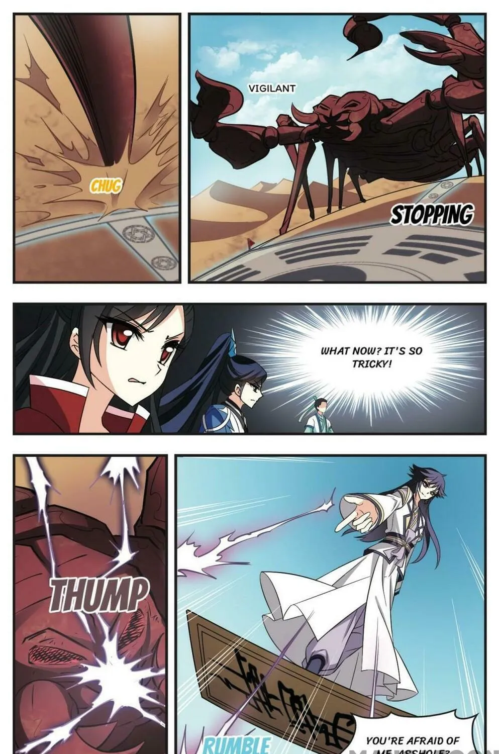 Read Feng Qi Cang Lan (Colored) chapter 232 image 6 on Lezhin
