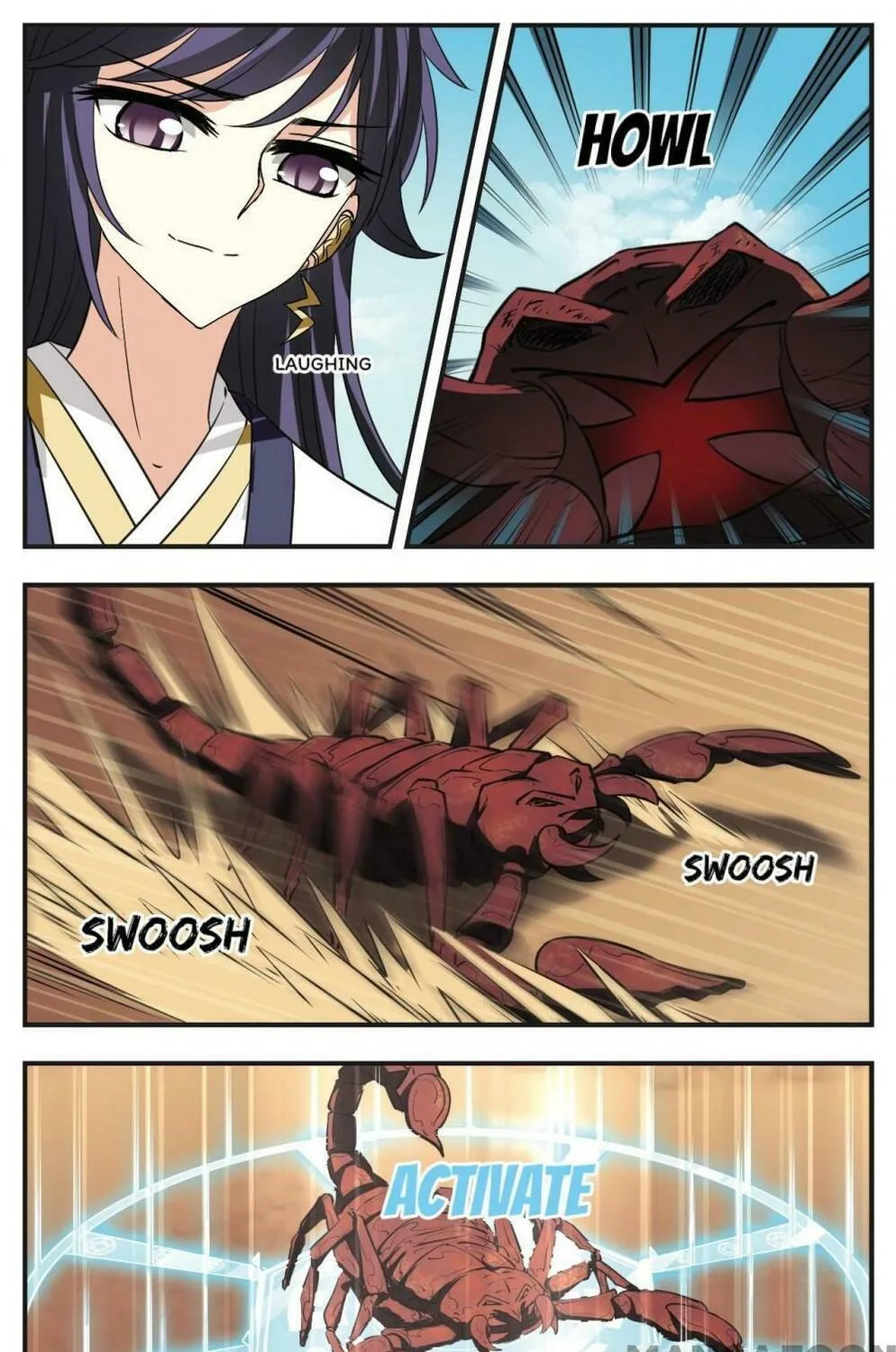 Read Feng Qi Cang Lan (Colored) chapter 232 image 8 on Lezhin
