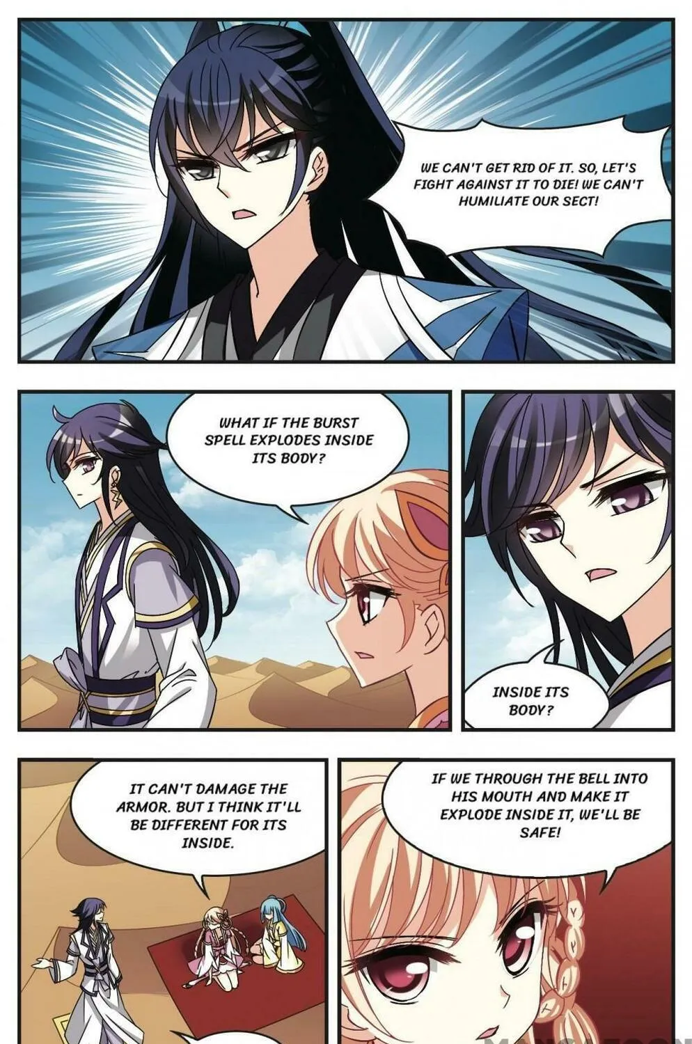Read Feng Qi Cang Lan (Colored) chapter 235 image 9 on Lezhin