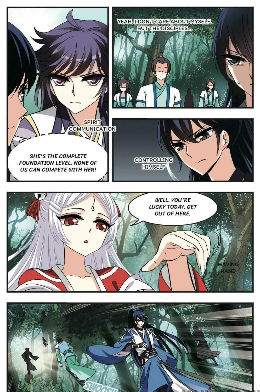 Read Feng Qi Cang Lan (Colored) chapter 240 image 8 on Lezhin