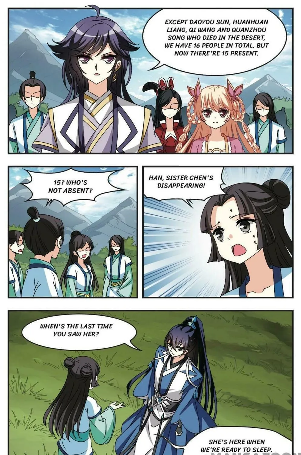 Read Feng Qi Cang Lan (Colored) chapter 242 image 11 on Lezhin