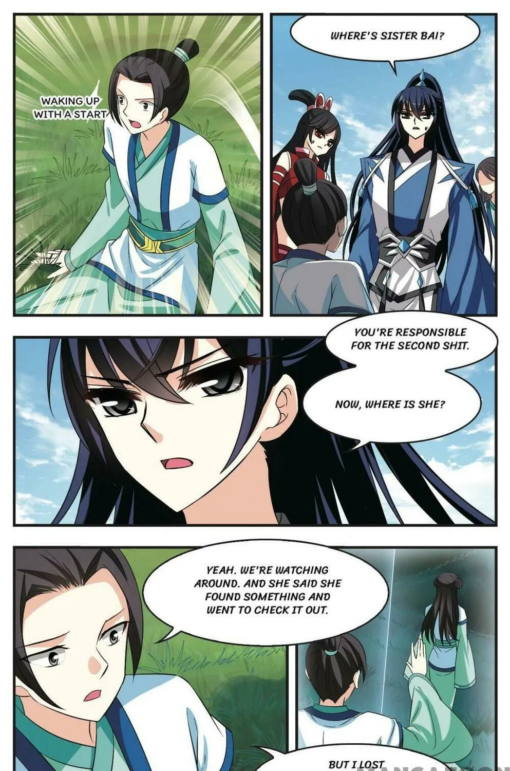 Read Feng Qi Cang Lan (Colored) chapter 243 image 12 on Lezhin