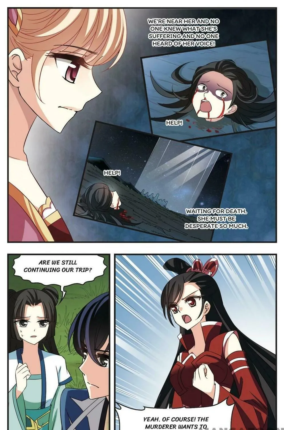Read Feng Qi Cang Lan (Colored) chapter 244 image 8 on Lezhin