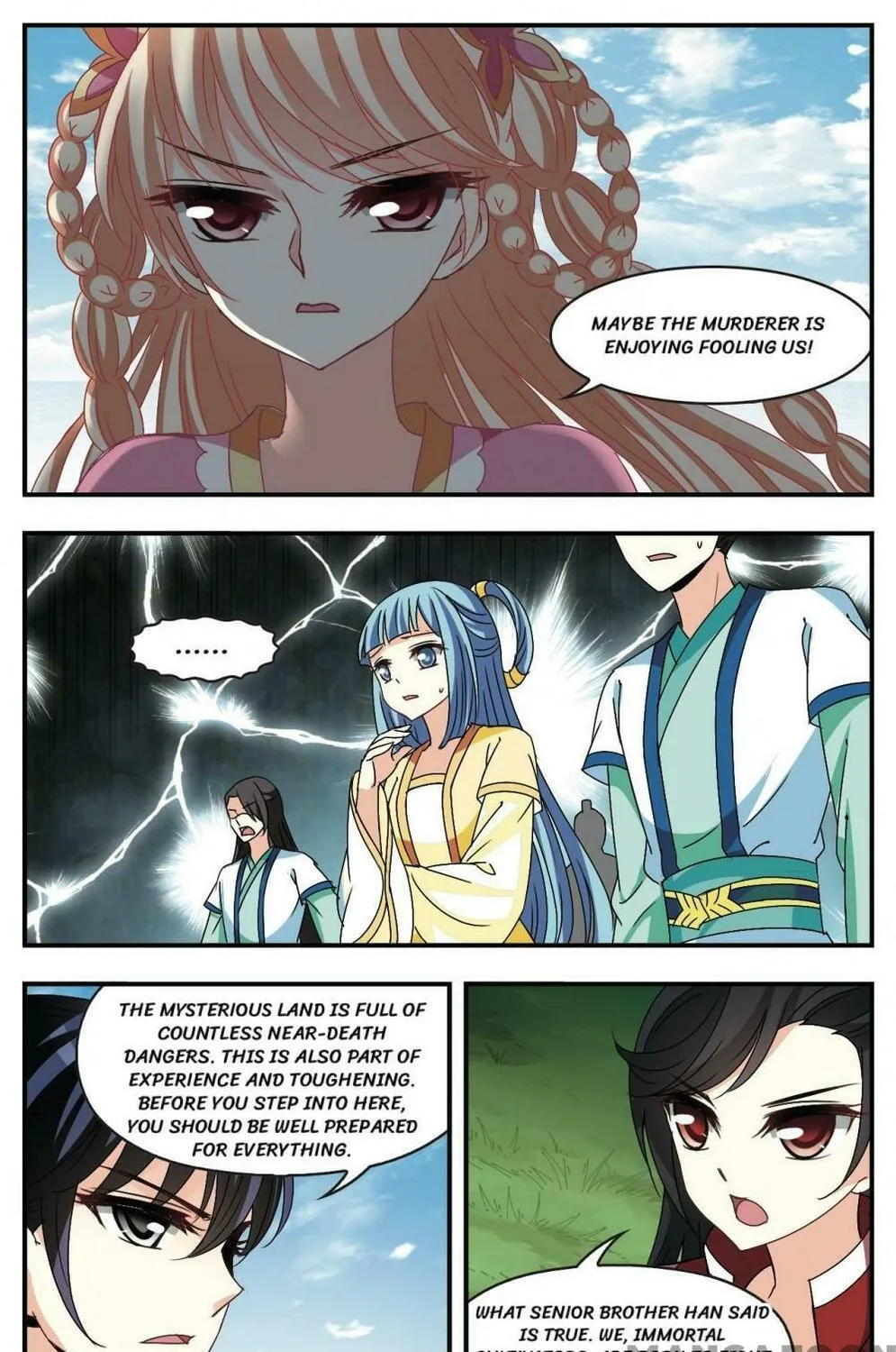 Read Feng Qi Cang Lan (Colored) chapter 246 image 10 on Lezhin