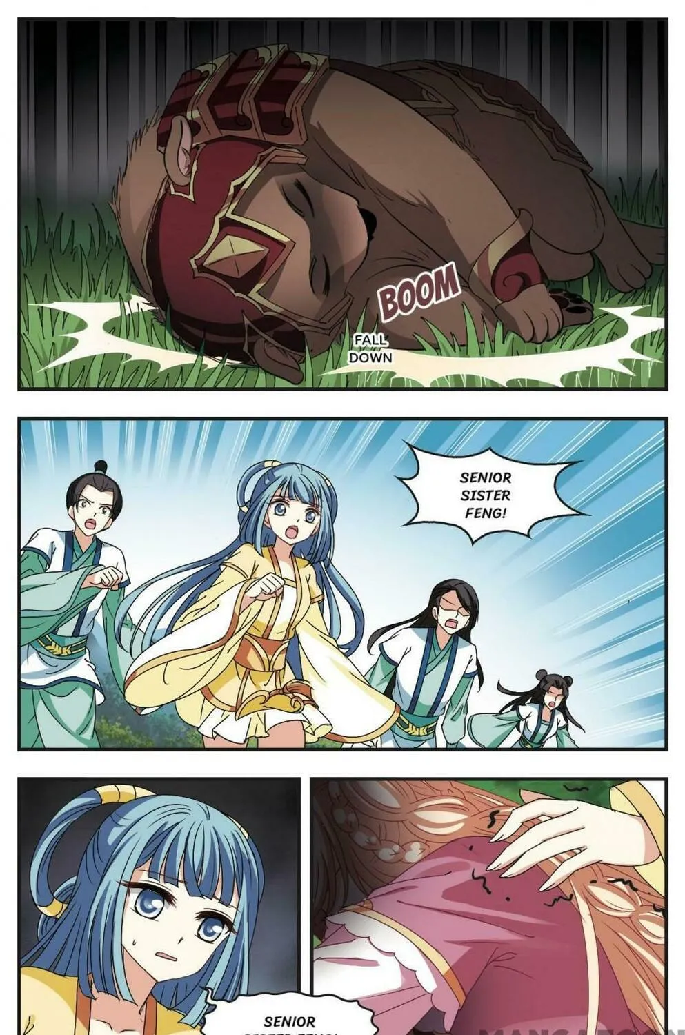 Read Feng Qi Cang Lan (Colored) chapter 247 image 12 on Lezhin