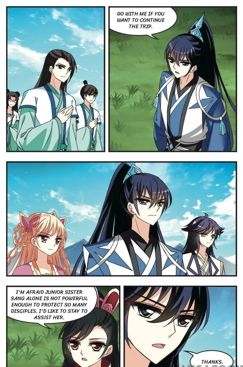 Read Feng Qi Cang Lan (Colored) chapter 255 image 0 on Lezhin