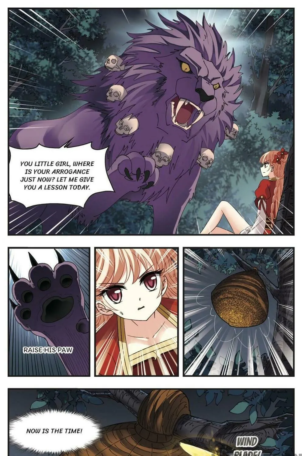 Read Feng Qi Cang Lan (Colored) chapter 294 image 3 on Lezhin