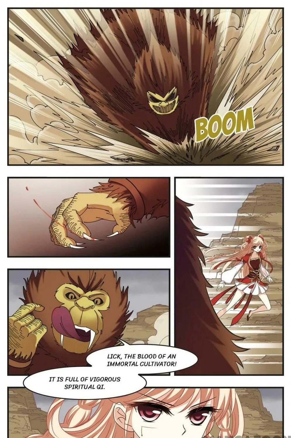 Read Feng Qi Cang Lan (Colored) chapter 299 image 6 on Lezhin