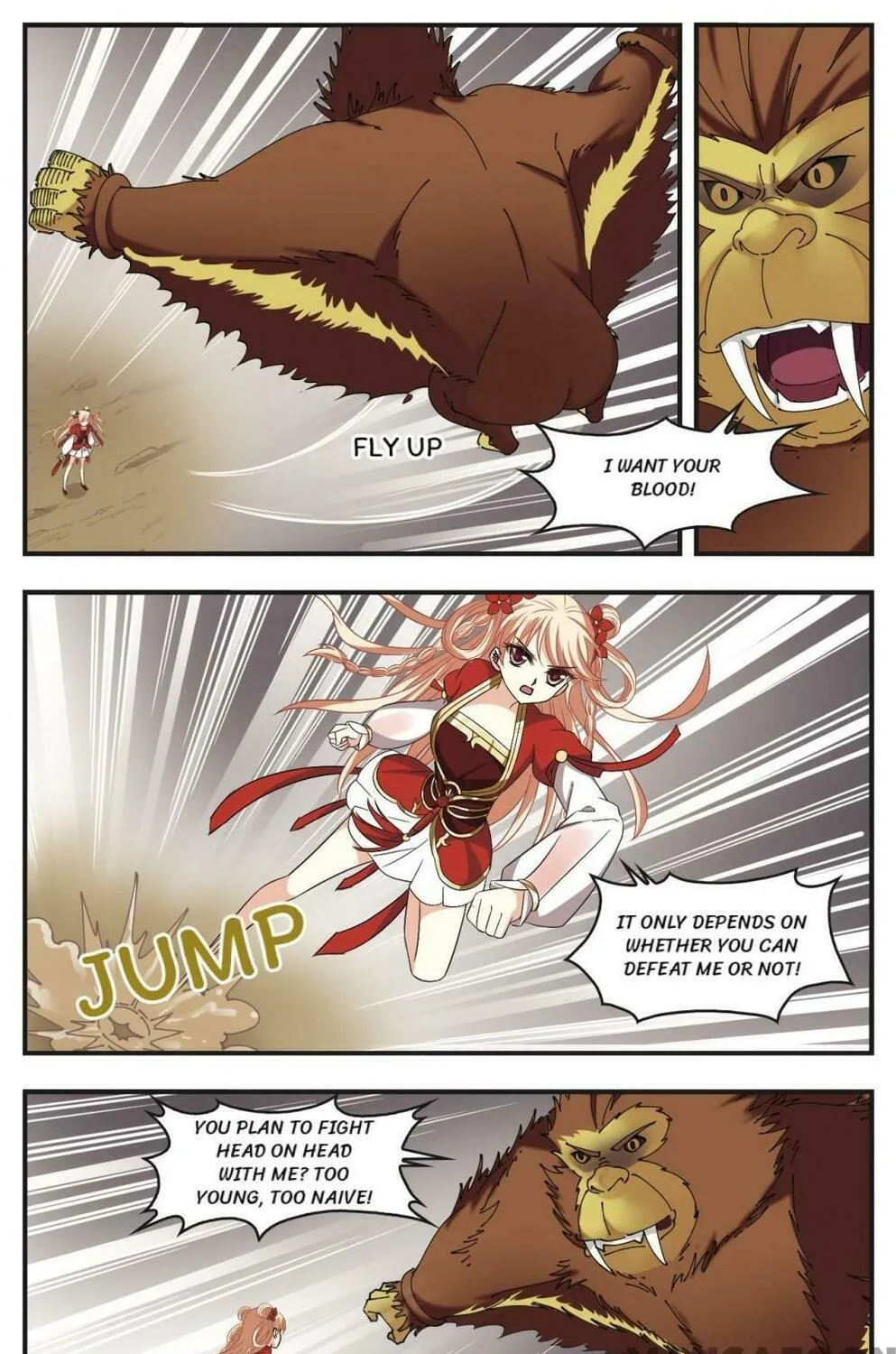 Read Feng Qi Cang Lan (Colored) chapter 299 image 8 on Lezhin