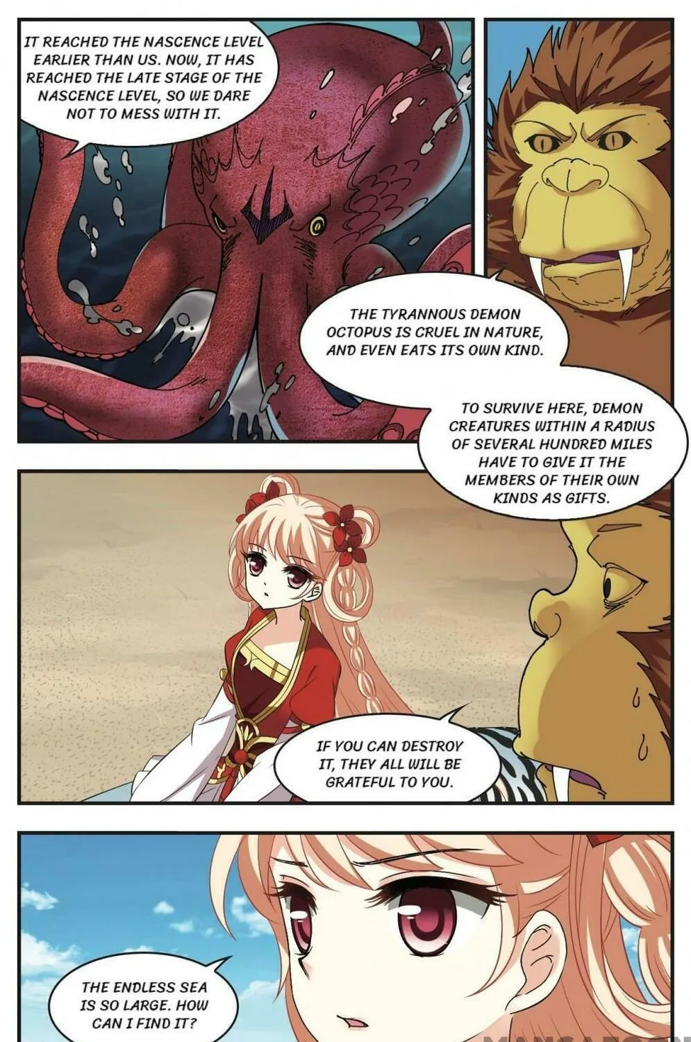 Read Feng Qi Cang Lan (Colored) chapter 305 image 10 on Lezhin