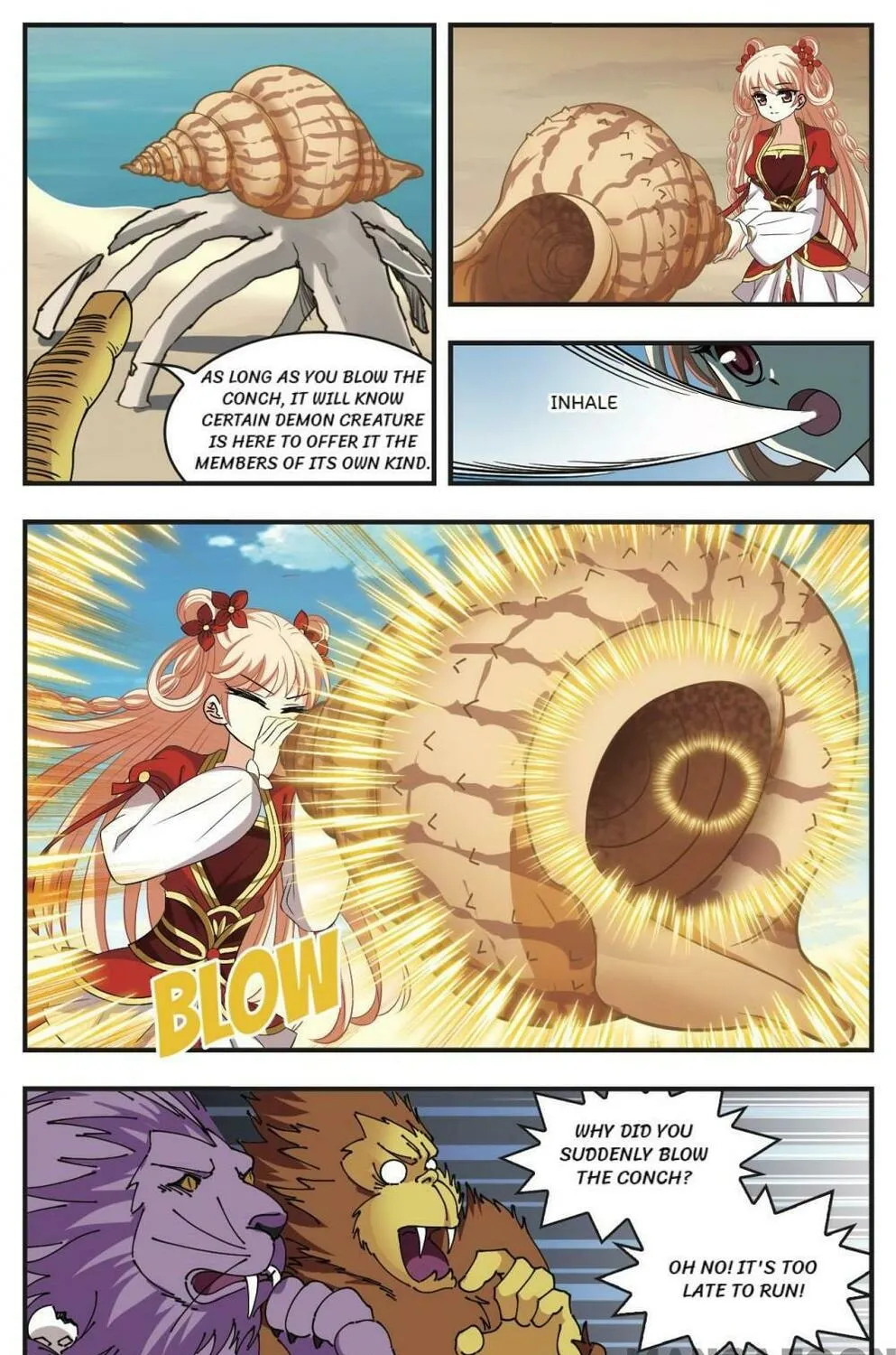 Read Feng Qi Cang Lan (Colored) chapter 305 image 12 on Lezhin