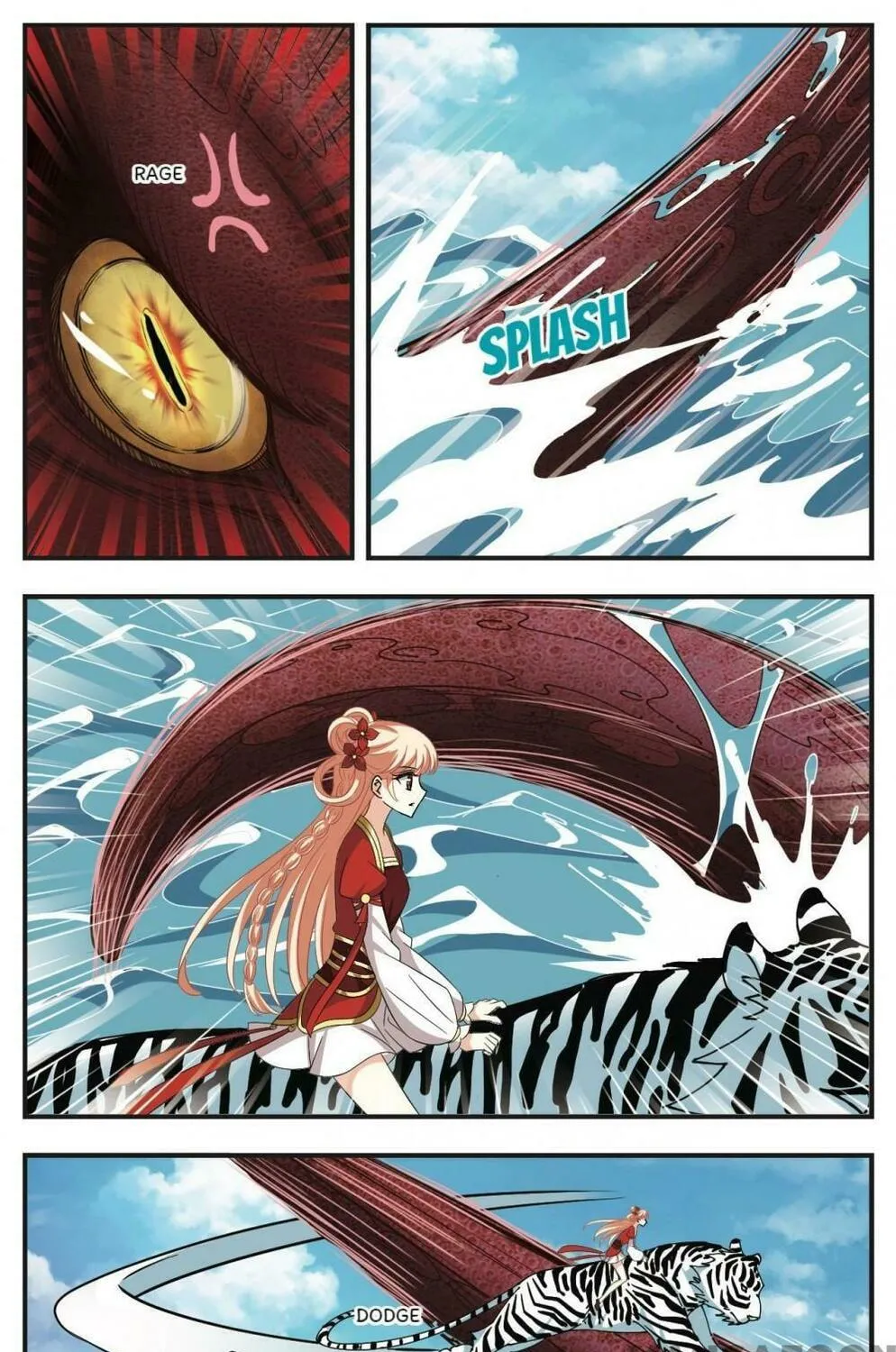 Read Feng Qi Cang Lan (Colored) chapter 306 image 7 on Lezhin