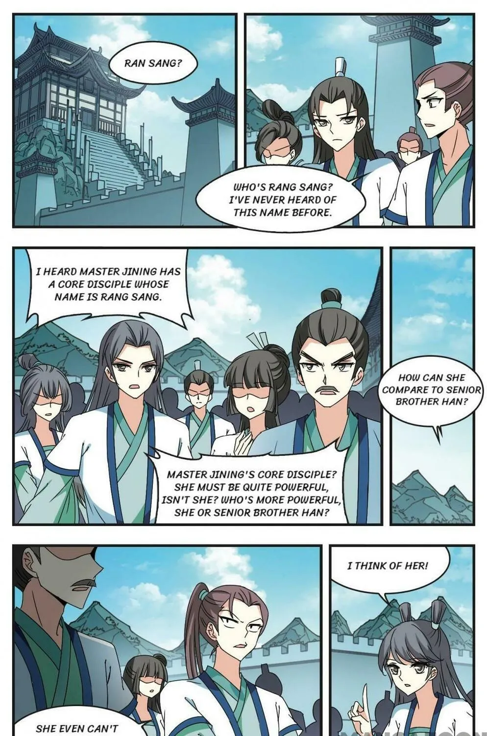 Read Feng Qi Cang Lan (Colored) chapter 316 image 2 on Lezhin