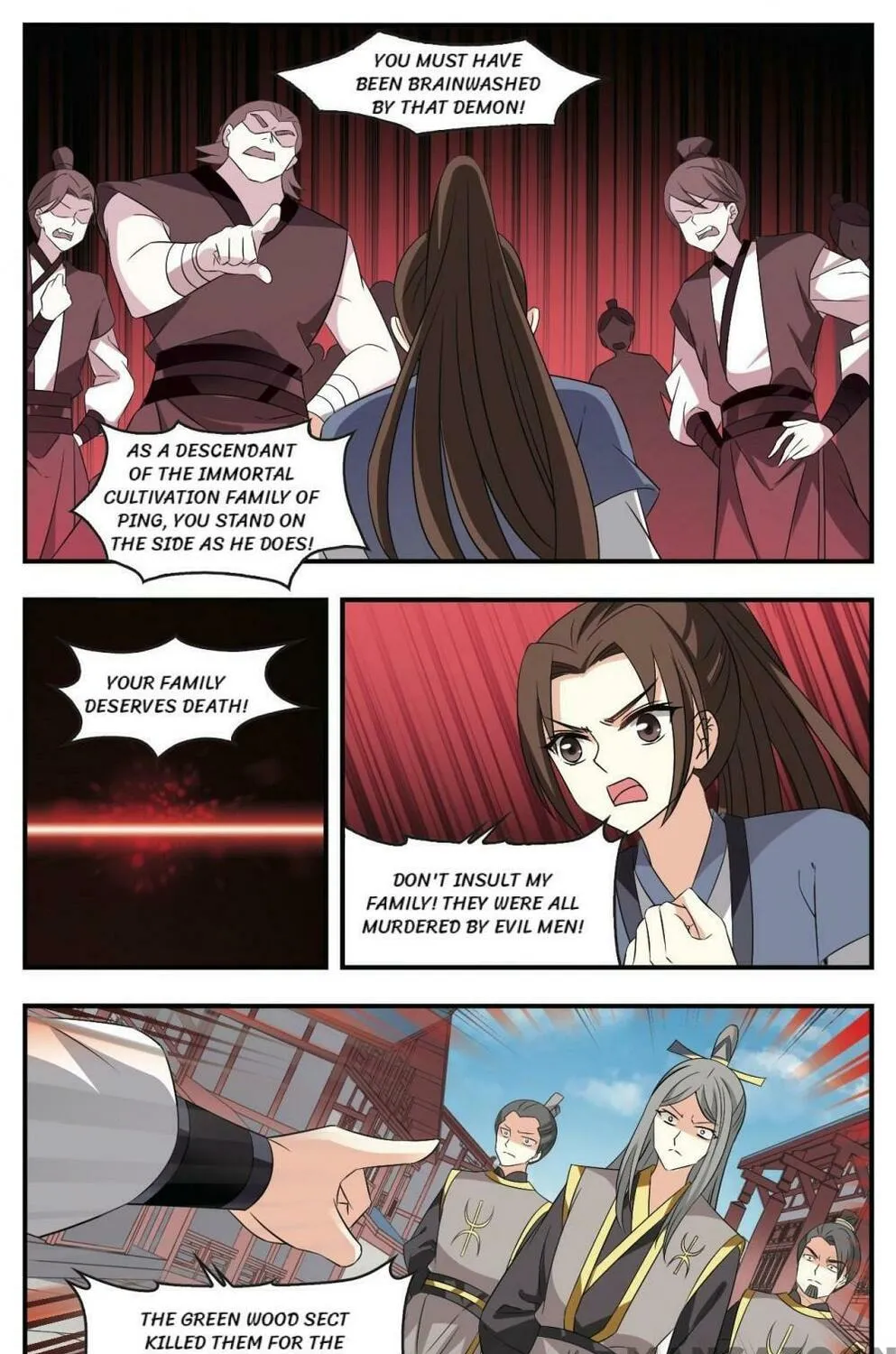 Read Feng Qi Cang Lan (Colored) chapter 321 image 0 on Lezhin