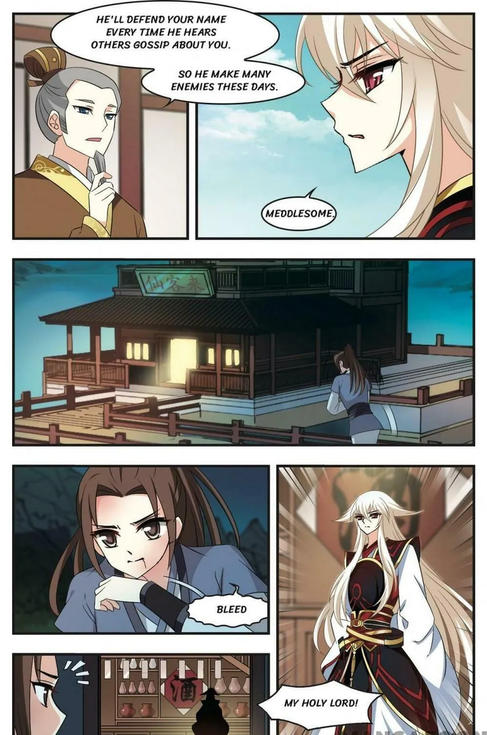Read Feng Qi Cang Lan (Colored) chapter 322 image 12 on Lezhin