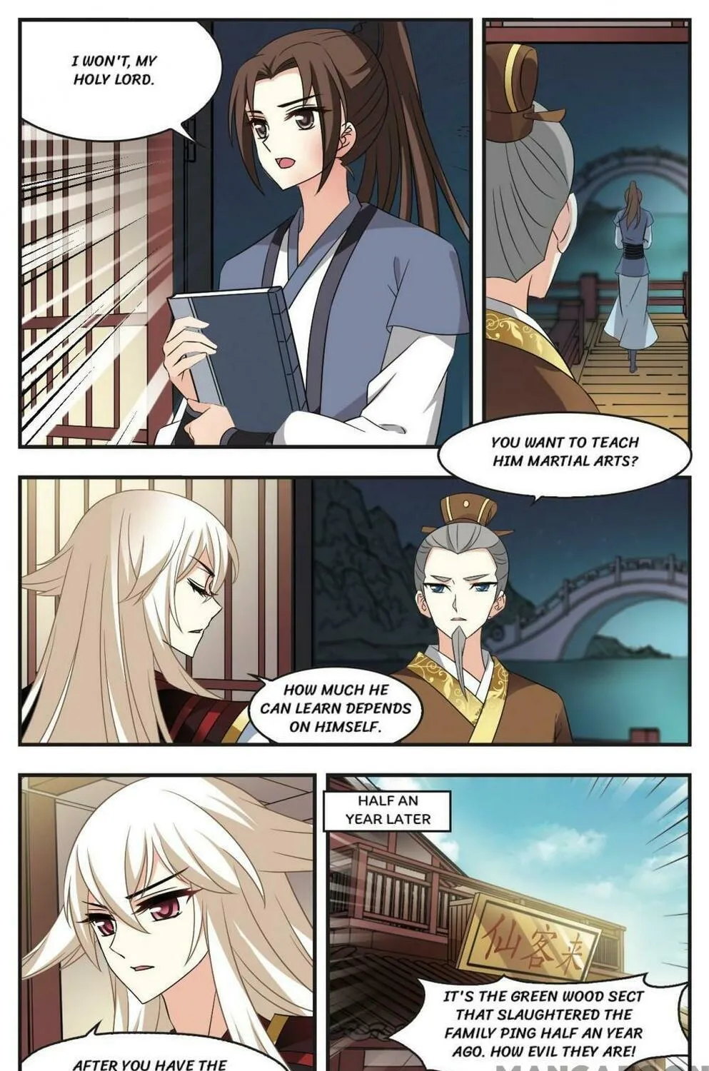 Read Feng Qi Cang Lan (Colored) chapter 322 image 16 on Lezhin