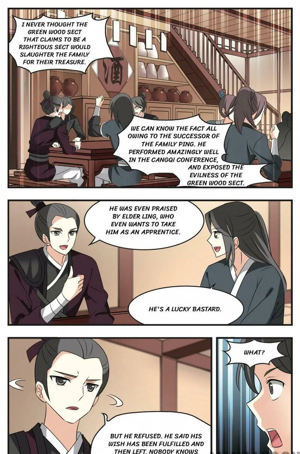 Read Feng Qi Cang Lan (Colored) chapter 323 image 0 on Lezhin