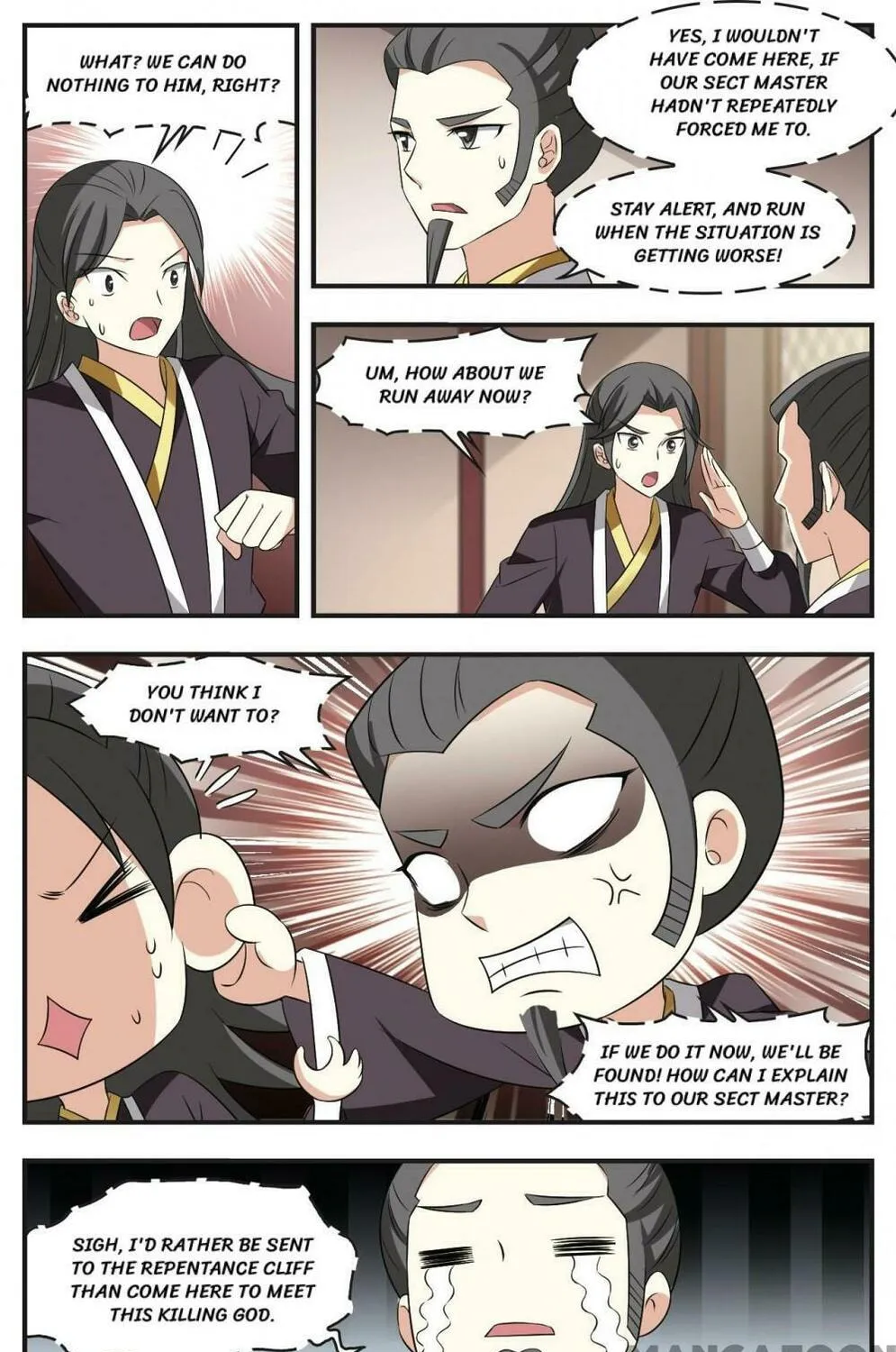 Read Feng Qi Cang Lan (Colored) chapter 324 image 6 on Lezhin