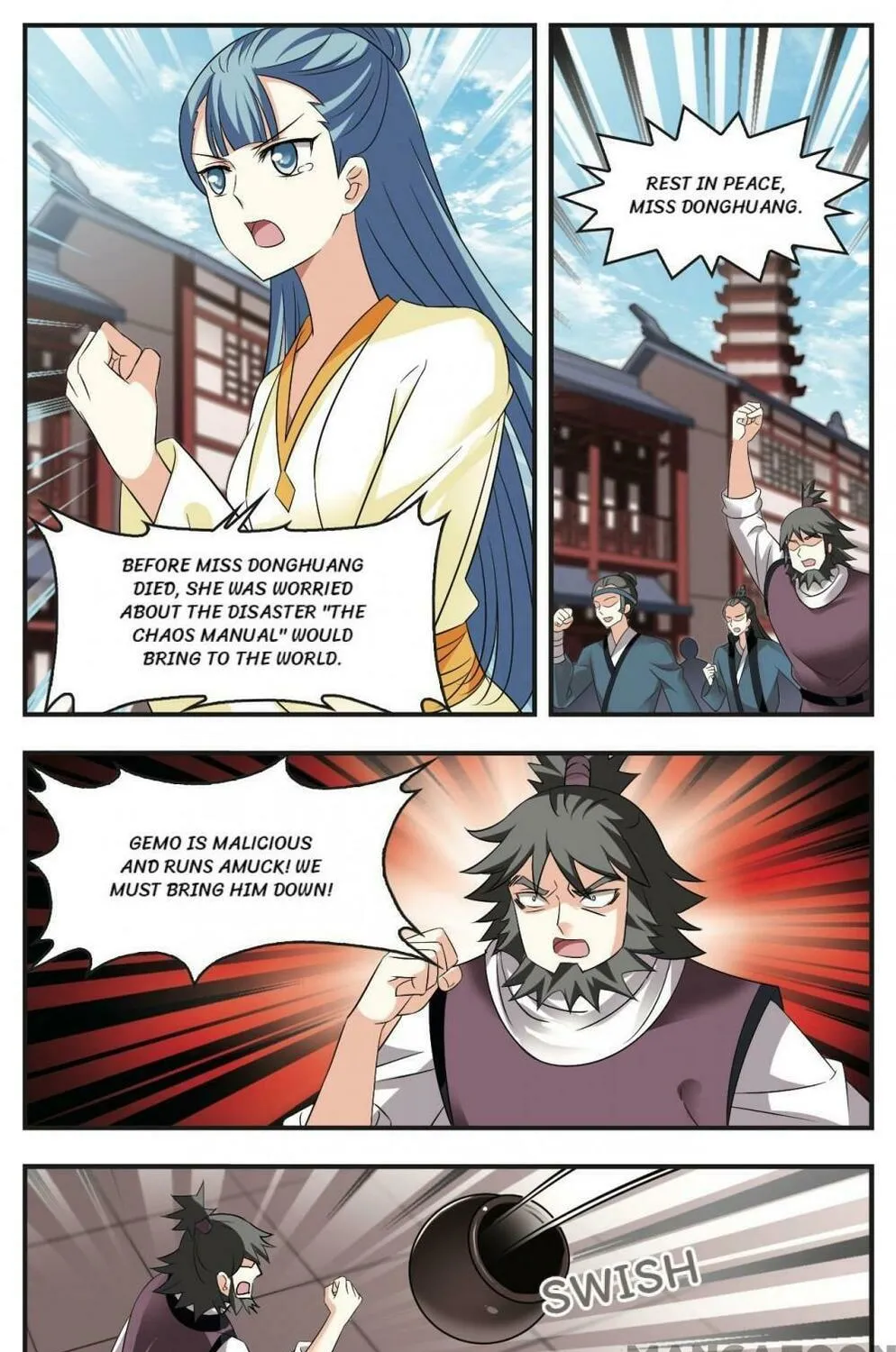 Read Feng Qi Cang Lan (Colored) chapter 330 image 10 on Lezhin