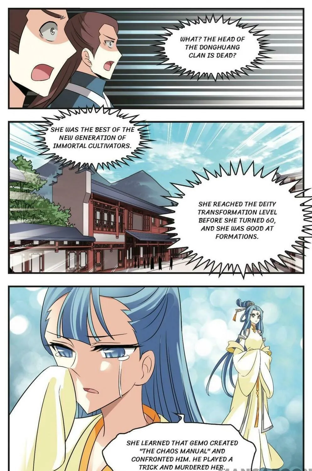 Read Feng Qi Cang Lan (Colored) chapter 330 image 8 on Lezhin