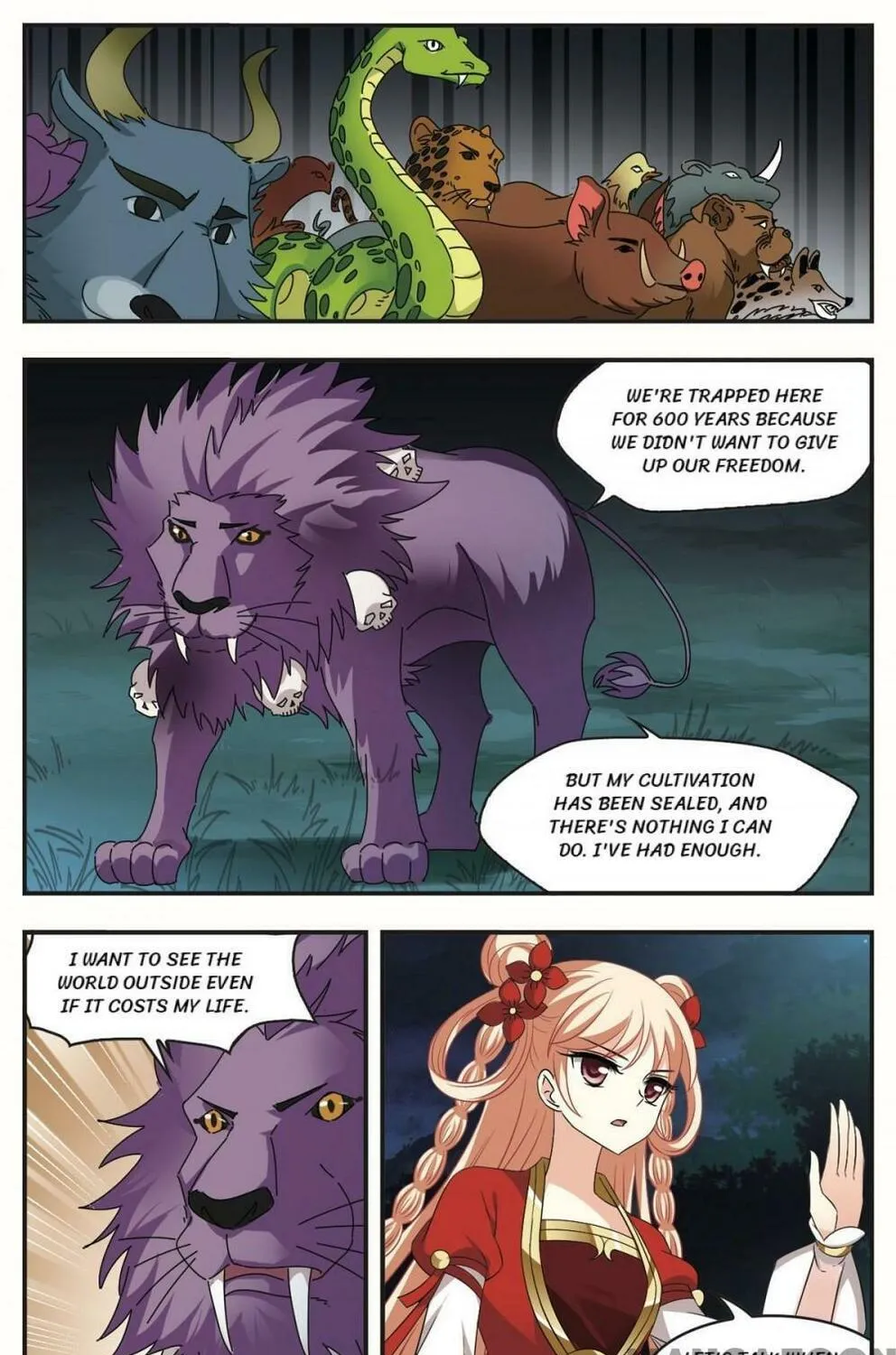 Read Feng Qi Cang Lan (Colored) chapter 333 image 10 on Lezhin