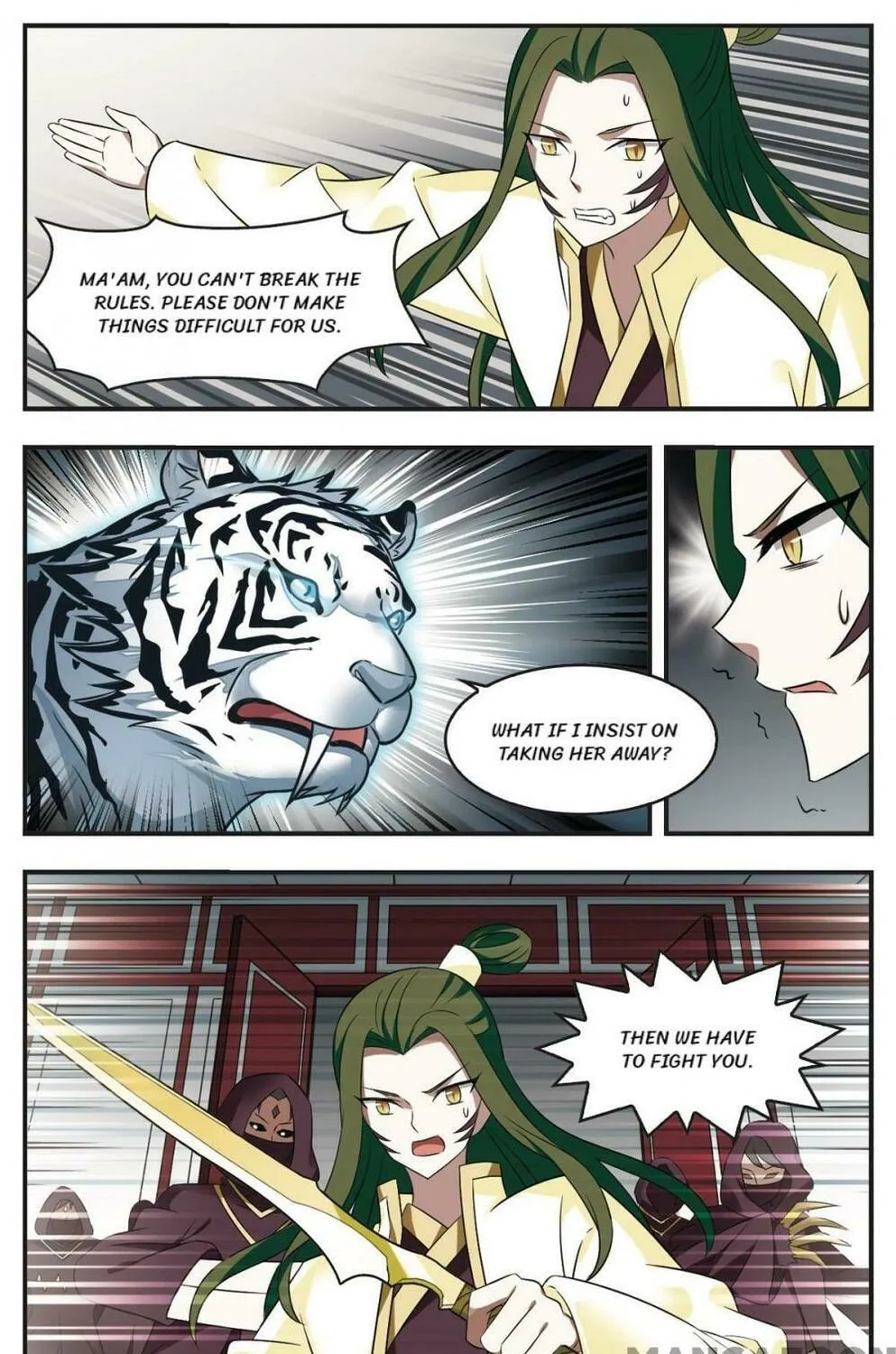 Read Feng Qi Cang Lan (Colored) chapter 339 image 12 on Lezhin