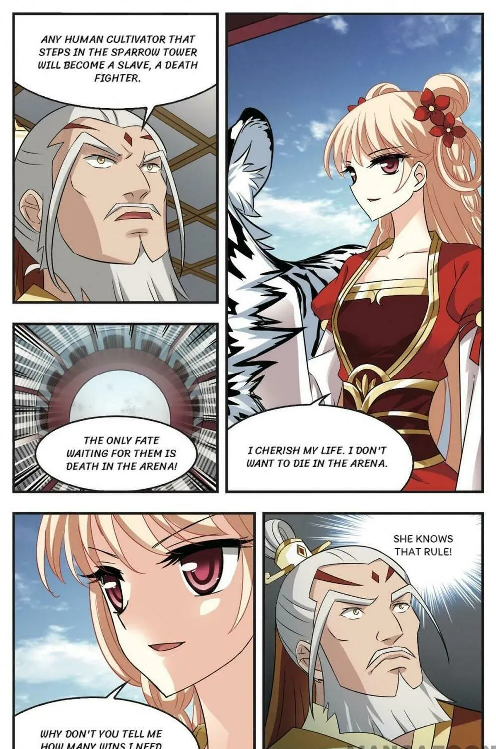 Read Feng Qi Cang Lan (Colored) chapter 340 image 9 on Lezhin