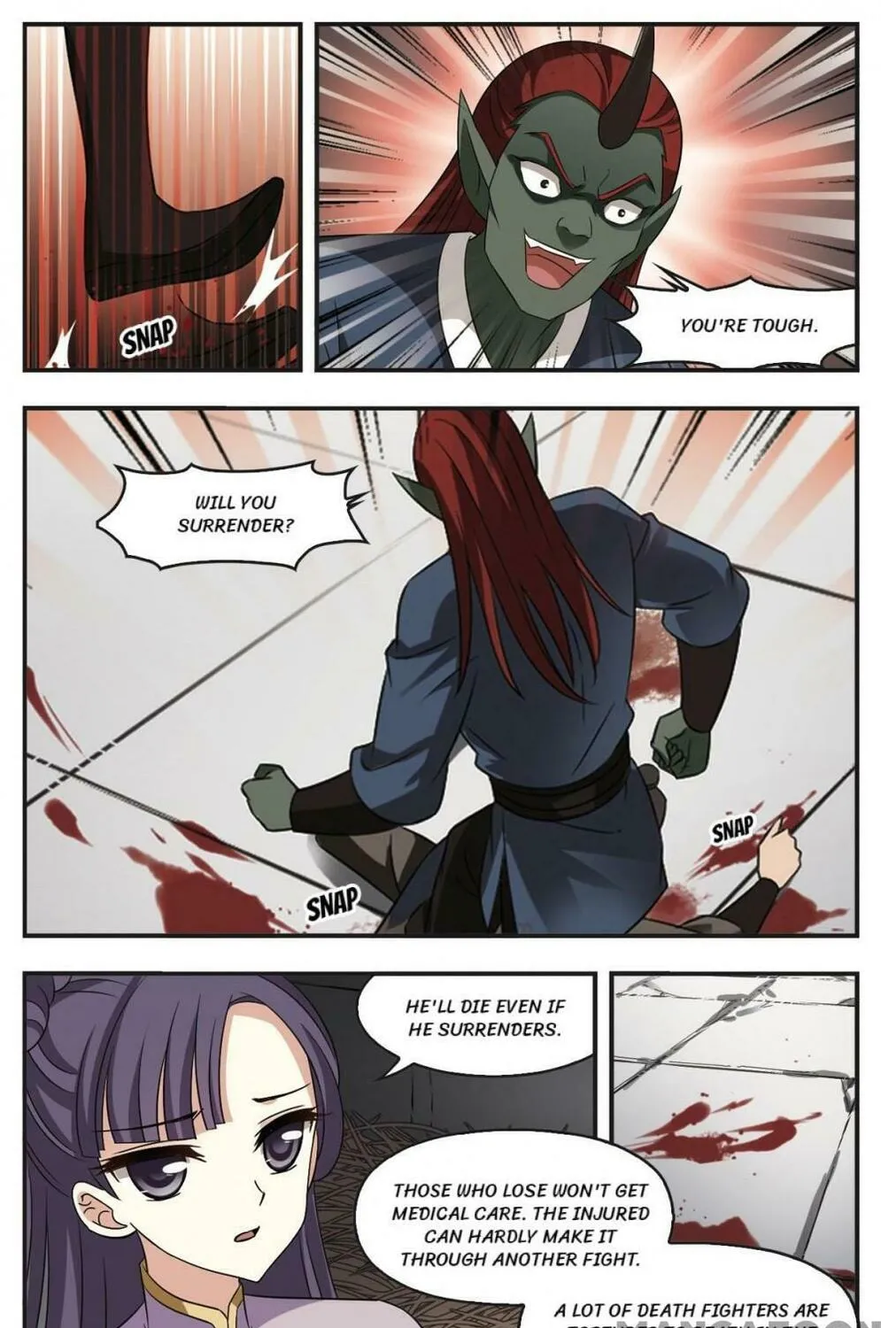 Read Feng Qi Cang Lan (Colored) chapter 342 image 0 on Lezhin