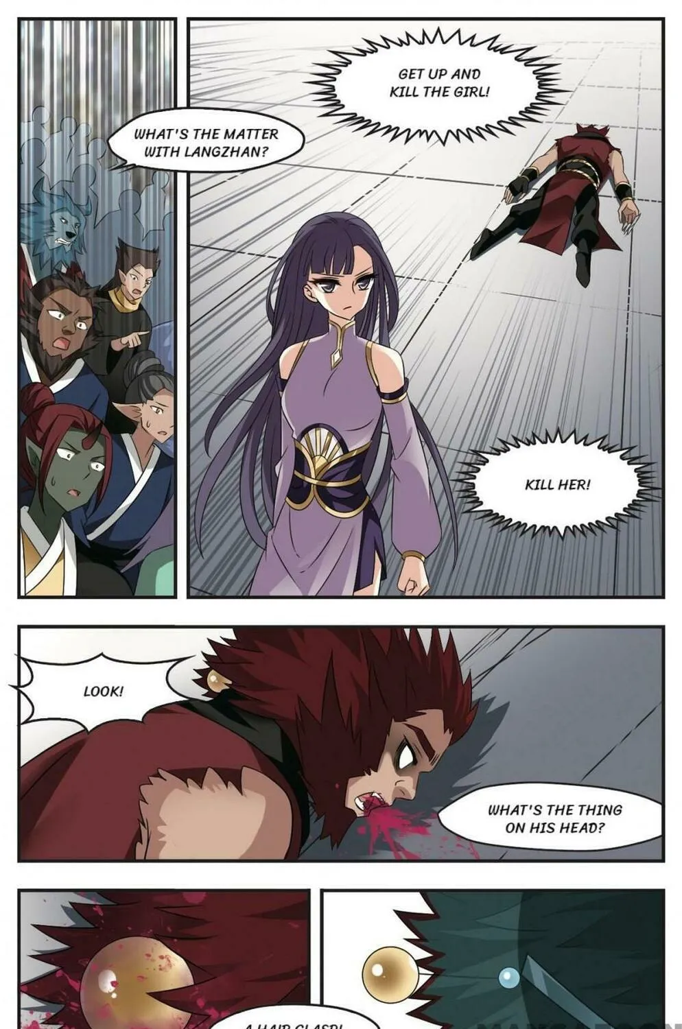 Read Feng Qi Cang Lan (Colored) chapter 344 image 0 on Lezhin
