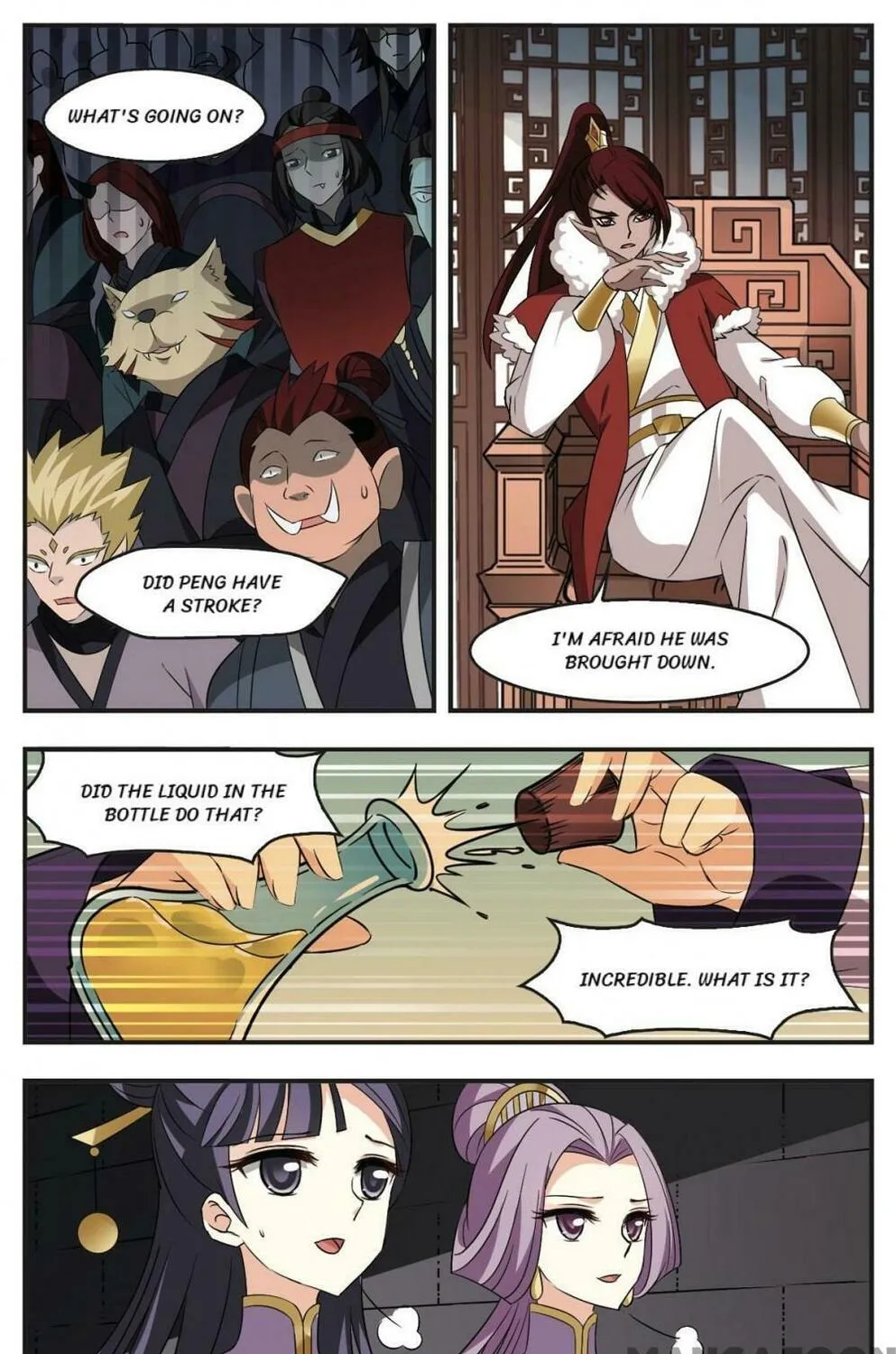 Read Feng Qi Cang Lan (Colored) chapter 348 image 12 on Lezhin
