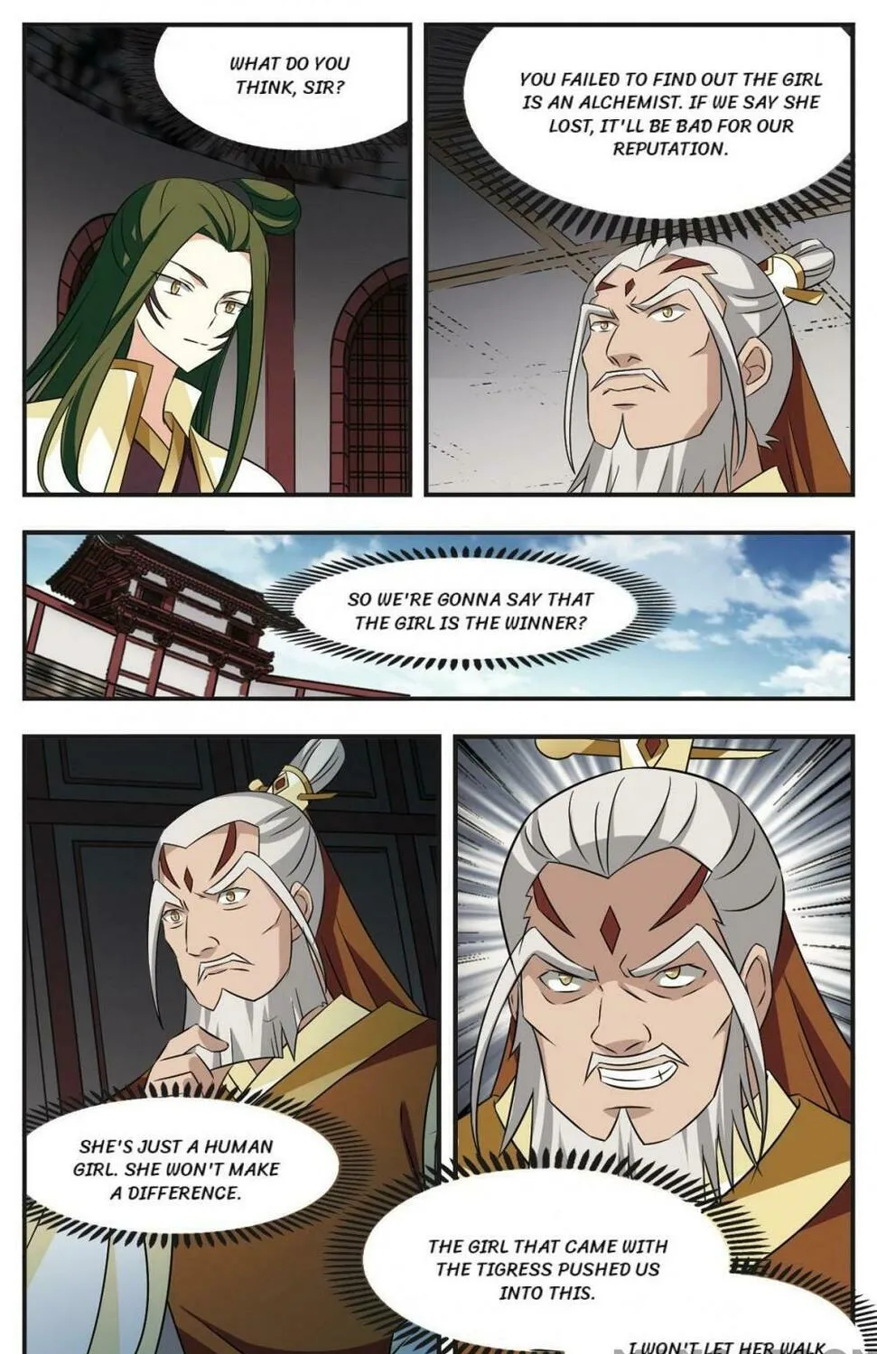 Read Feng Qi Cang Lan (Colored) chapter 349 image 12 on Lezhin