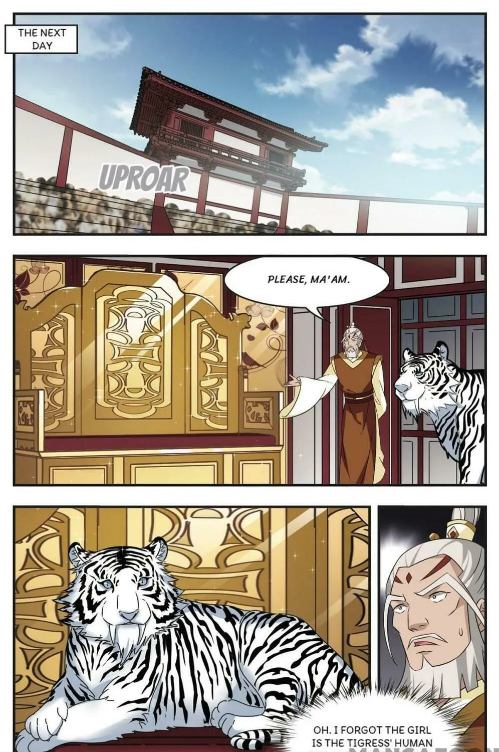 Read Feng Qi Cang Lan (Colored) chapter 350 image 14 on Lezhin