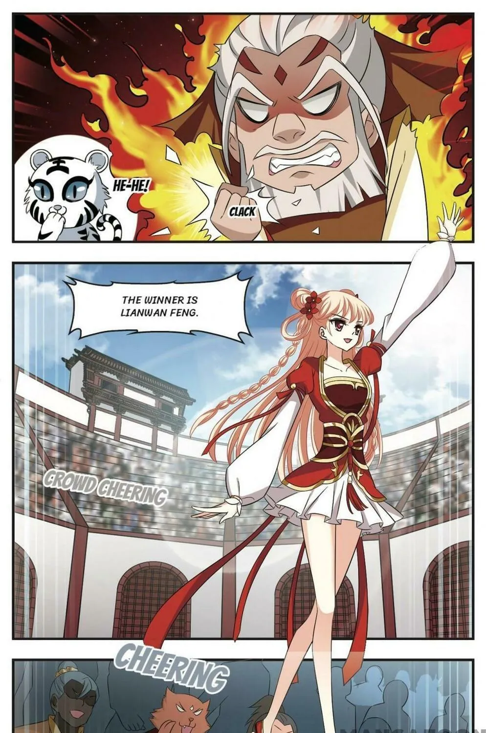 Read Feng Qi Cang Lan (Colored) chapter 352 image 7 on Lezhin