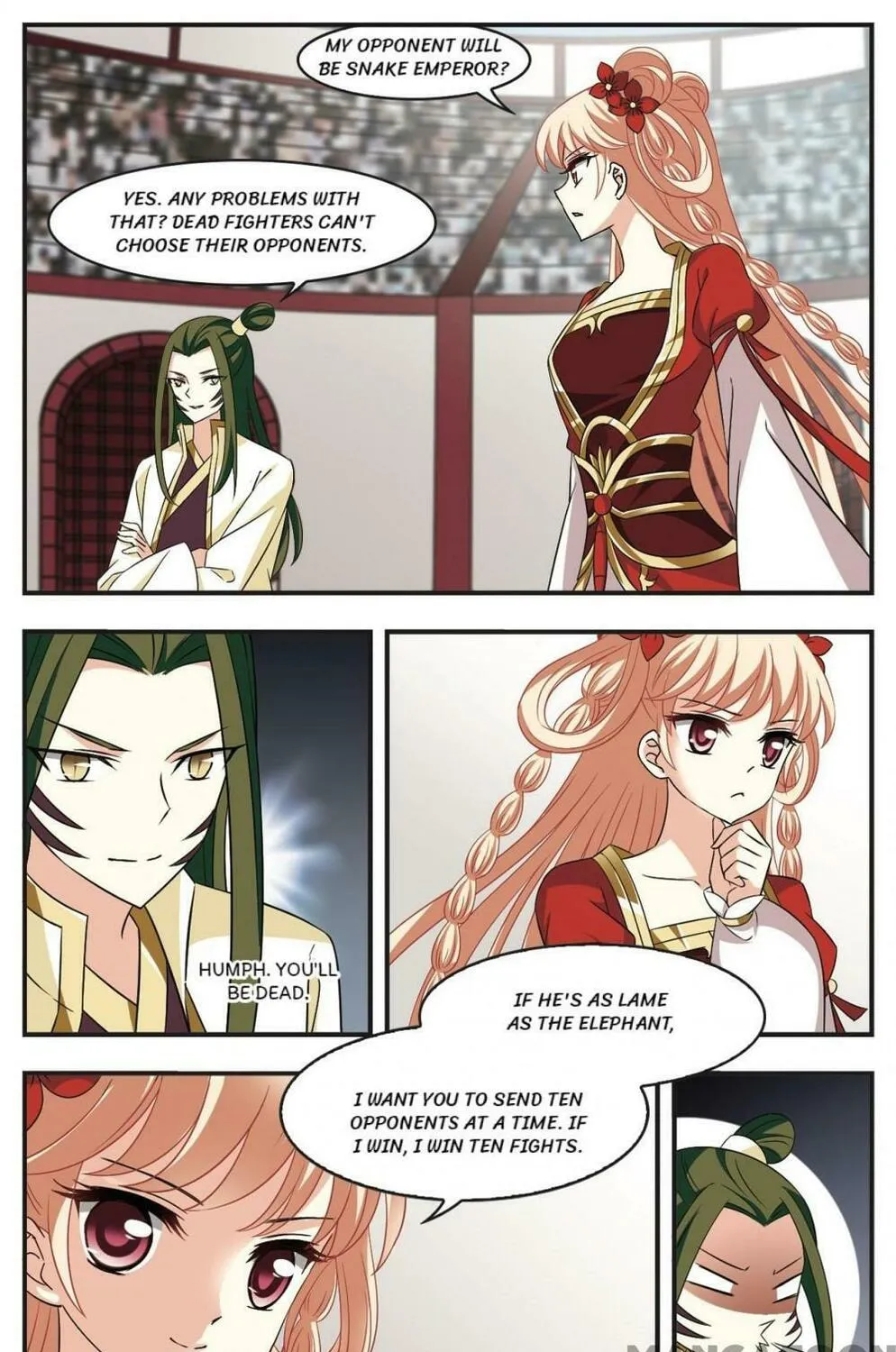 Read Feng Qi Cang Lan (Colored) chapter 353 image 0 on Lezhin