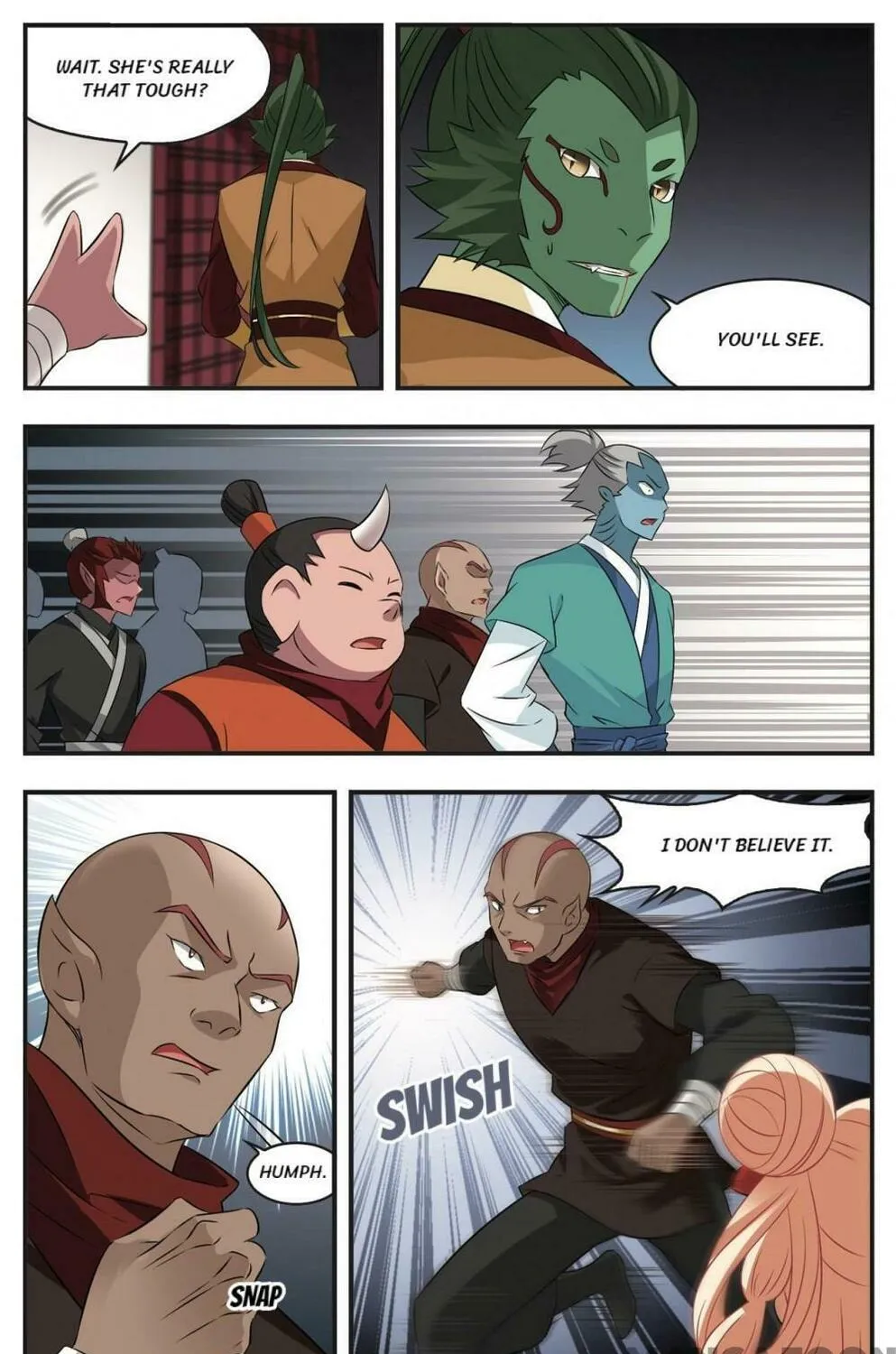 Read Feng Qi Cang Lan (Colored) chapter 353 image 14 on Lezhin