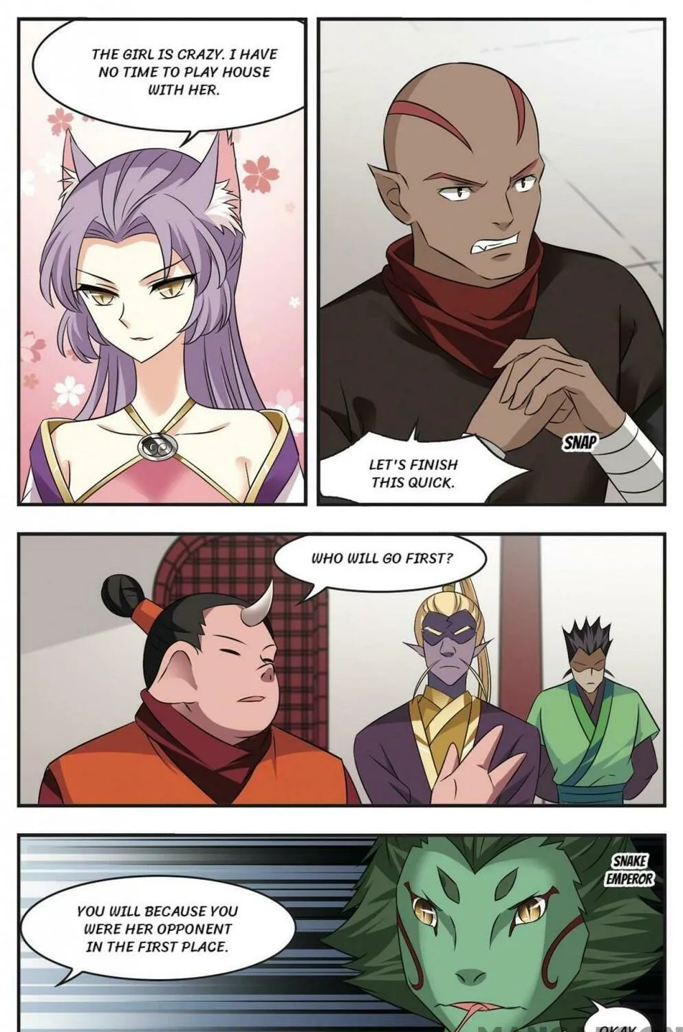 Read Feng Qi Cang Lan (Colored) chapter 353 image 6 on Lezhin