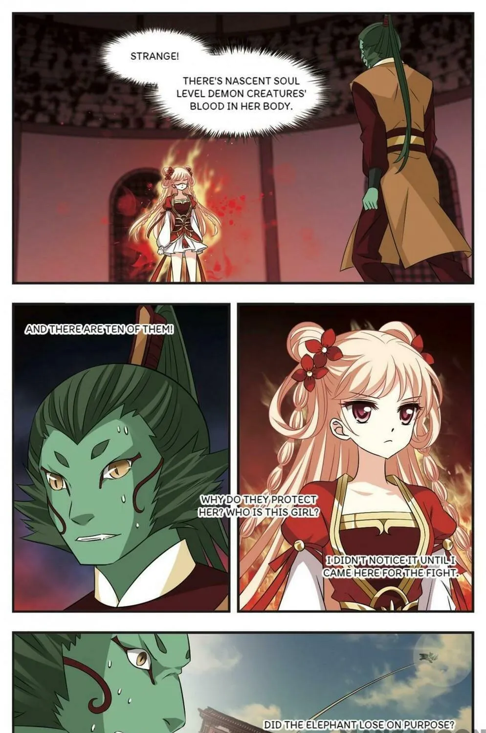 Read Feng Qi Cang Lan (Colored) chapter 353 image 8 on Lezhin