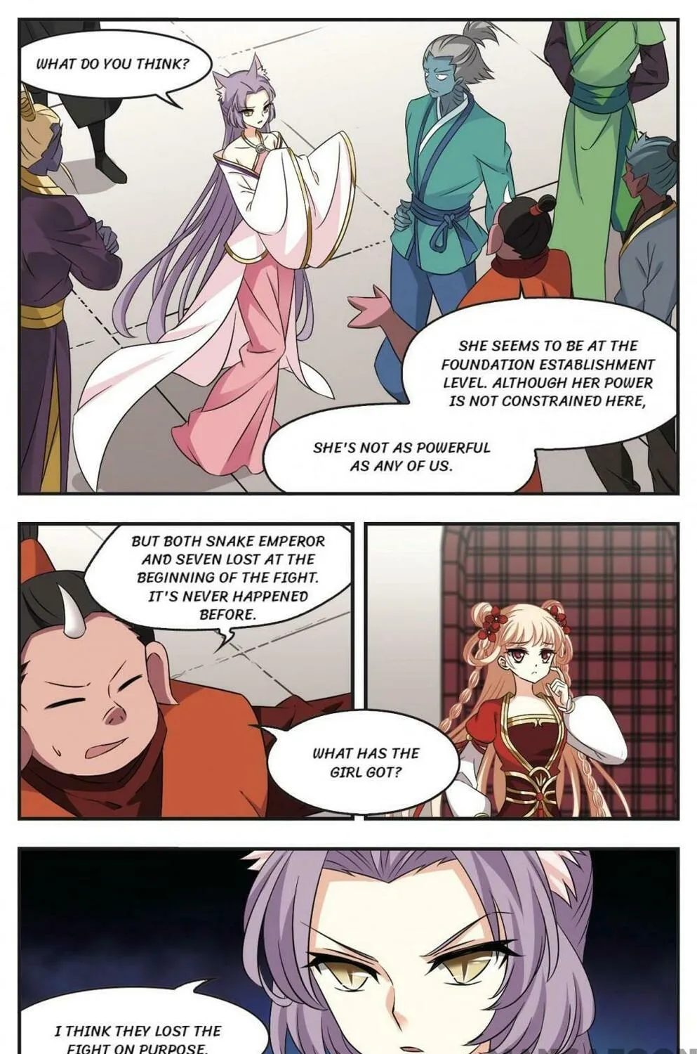 Read Feng Qi Cang Lan (Colored) chapter 354 image 6 on Lezhin