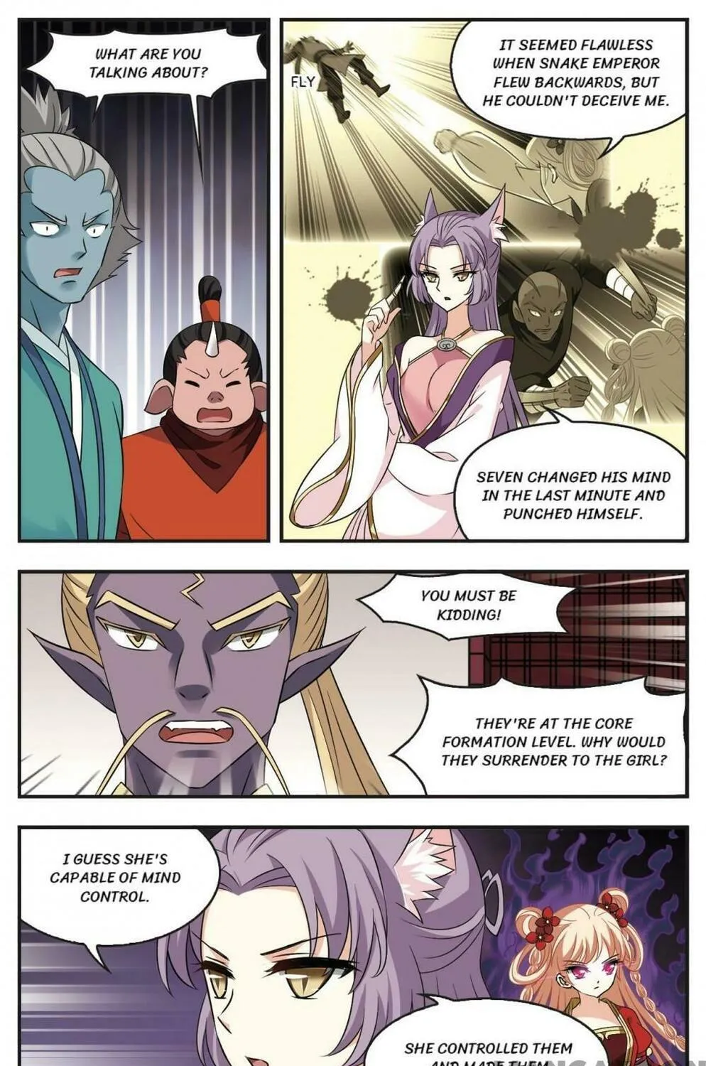 Read Feng Qi Cang Lan (Colored) chapter 354 image 8 on Lezhin