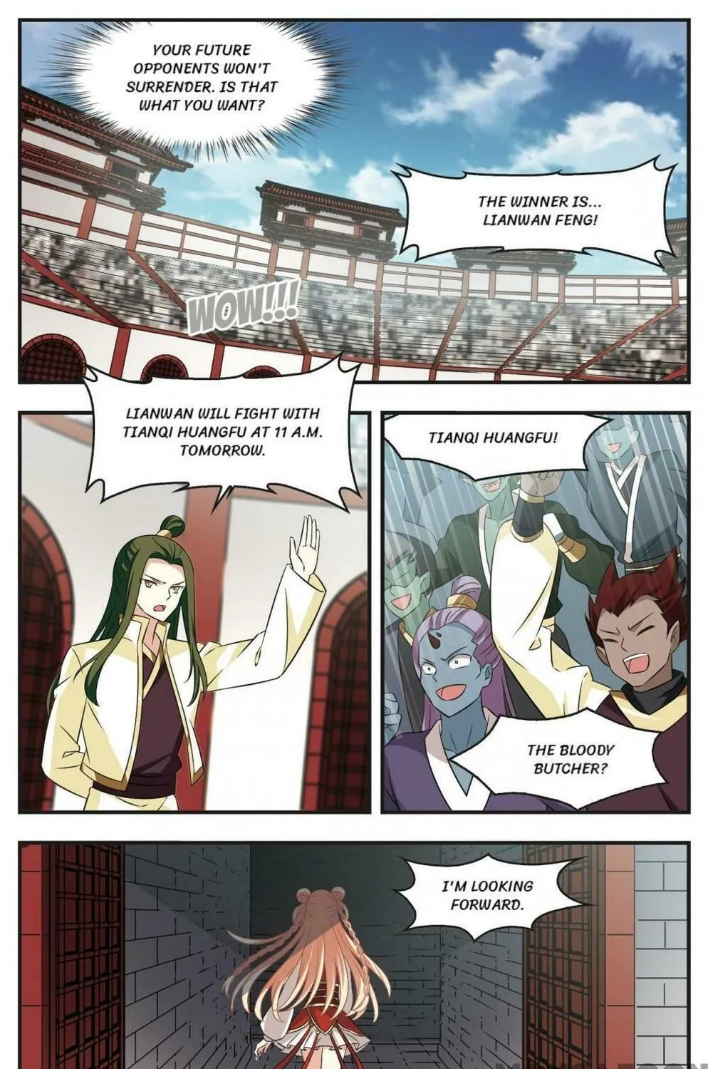 Read Feng Qi Cang Lan (Colored) chapter 356 image 8 on Lezhin