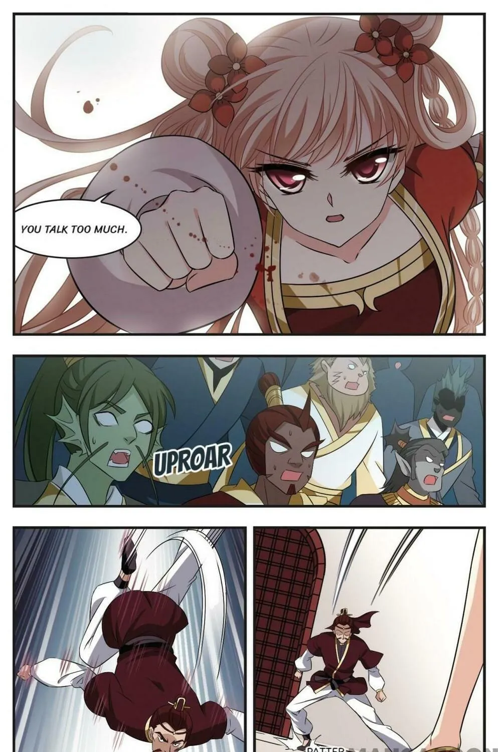 Read Feng Qi Cang Lan (Colored) chapter 357 image 12 on Lezhin