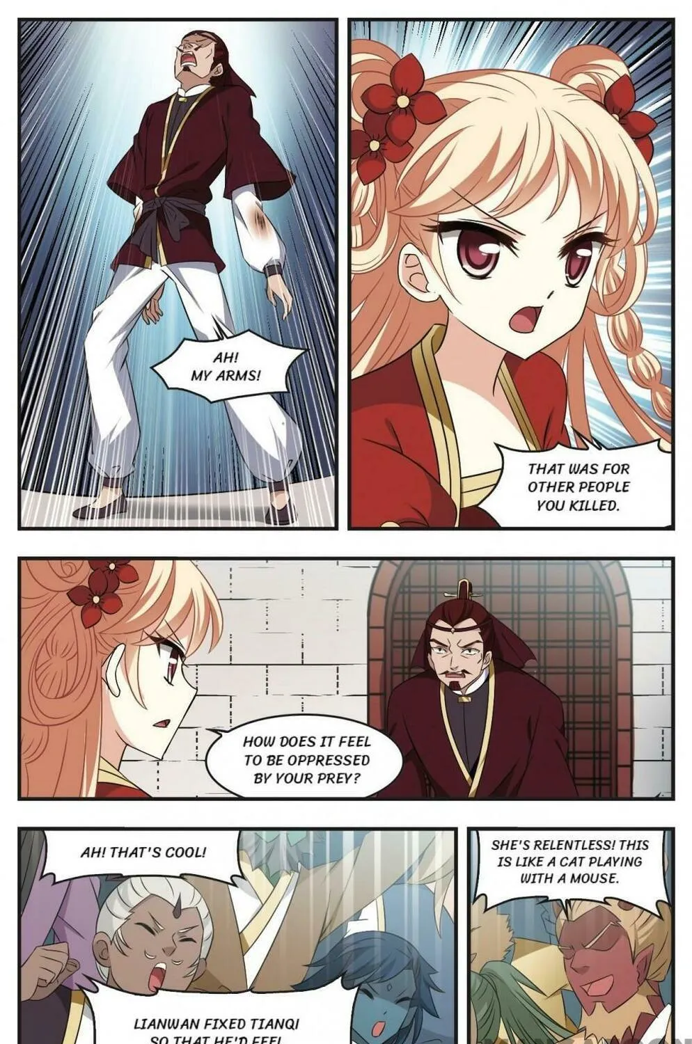 Read Feng Qi Cang Lan (Colored) chapter 358 image 8 on Lezhin