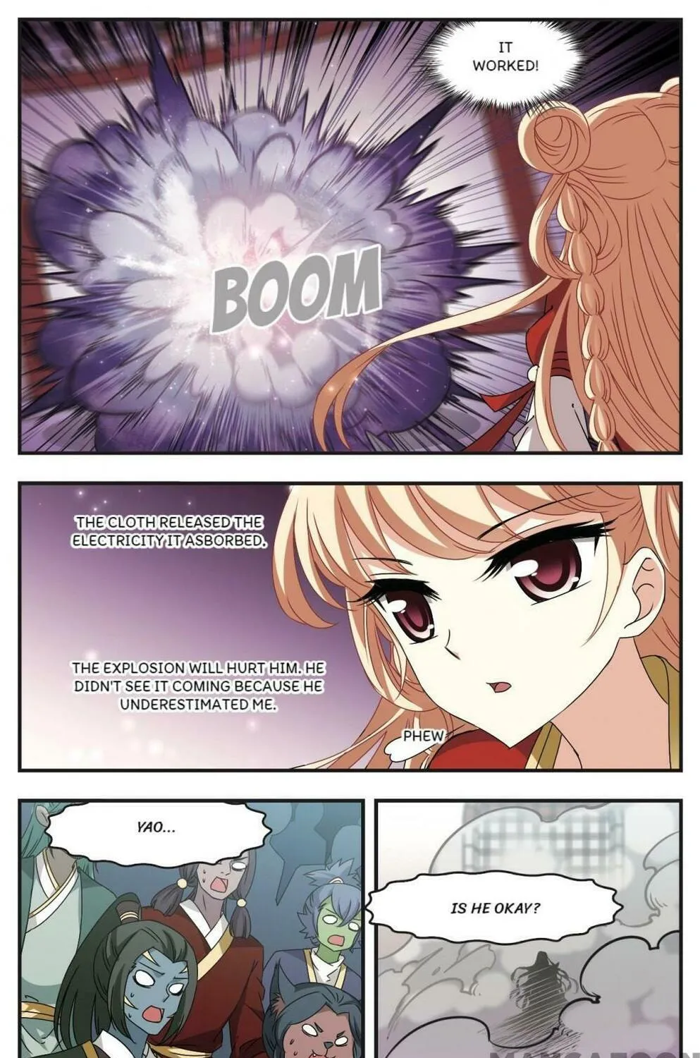 Read Feng Qi Cang Lan (Colored) chapter 360 image 14 on Lezhin